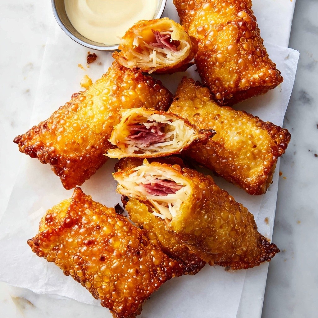 Reuben Egg Rolls Recipe - Recipe Image