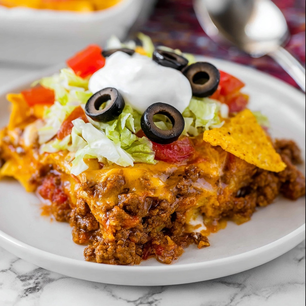 Easy Taco Casserole Recipe - Recipe Image