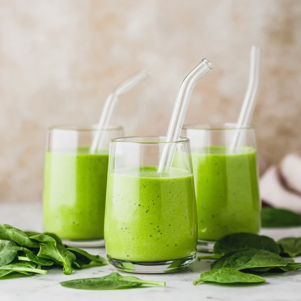 Creamy Green Smoothie Recipe - Recipe Image