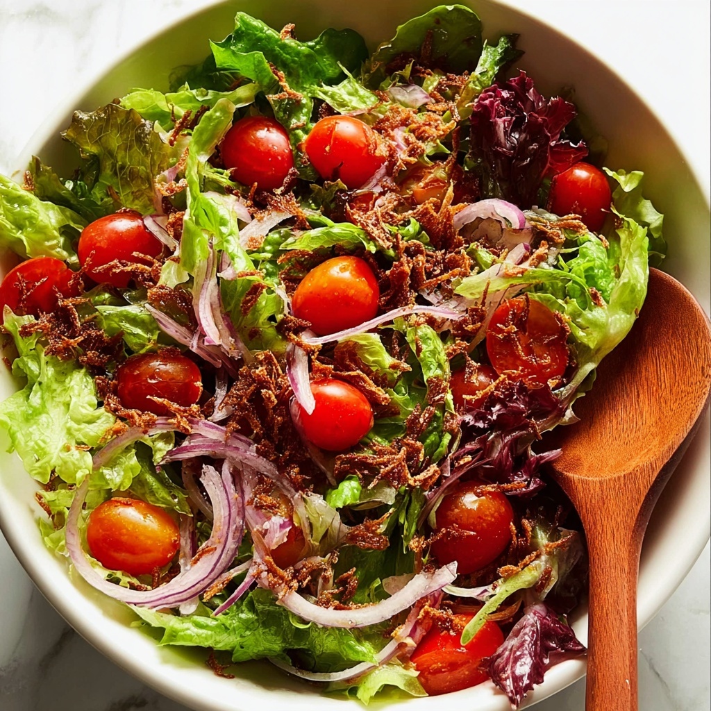 Asian Side Salad with Crispy Fried Shallots Recipe - Recipe Image