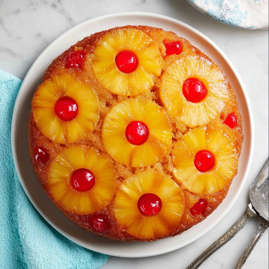 Pineapple Upside Down Cake Recipe - Recipe Image