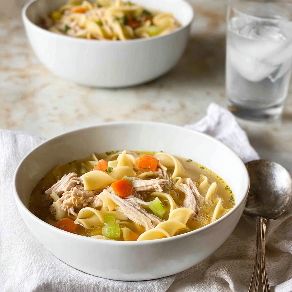 Easy Chicken Noodle Soup Recipe - Recipe Image