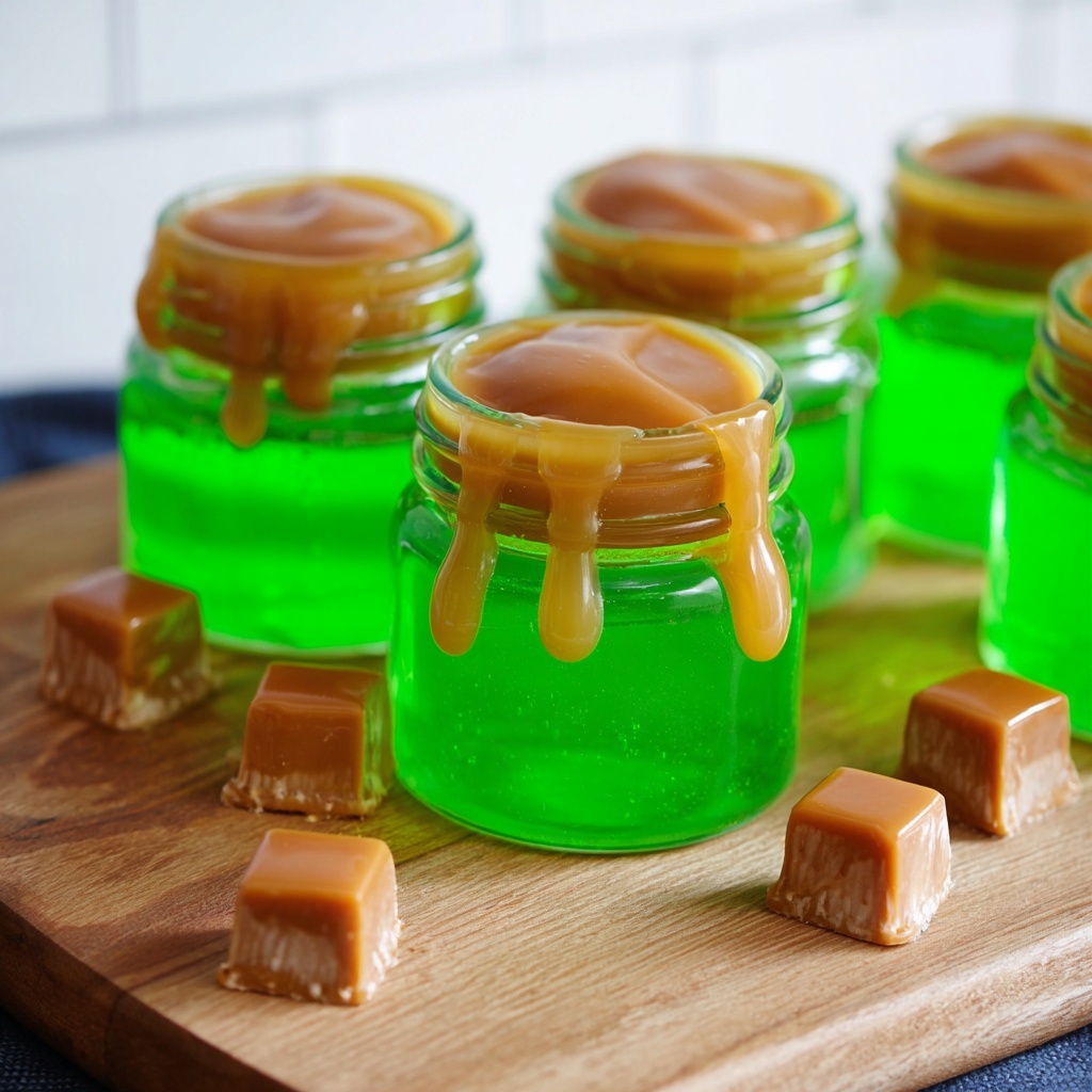 Caramel Apple Jello Shots Recipe - Recipe Image