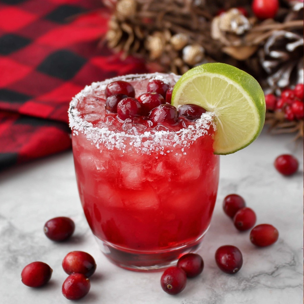 Christmas Margarita Recipe - Recipe Image