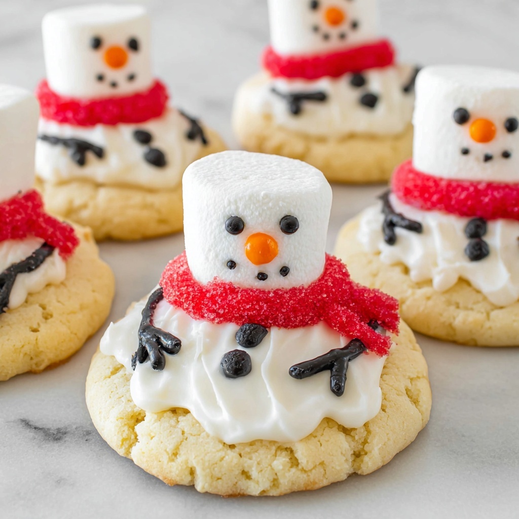 Melted Snowman Cookies Recipe - Recipe Image
