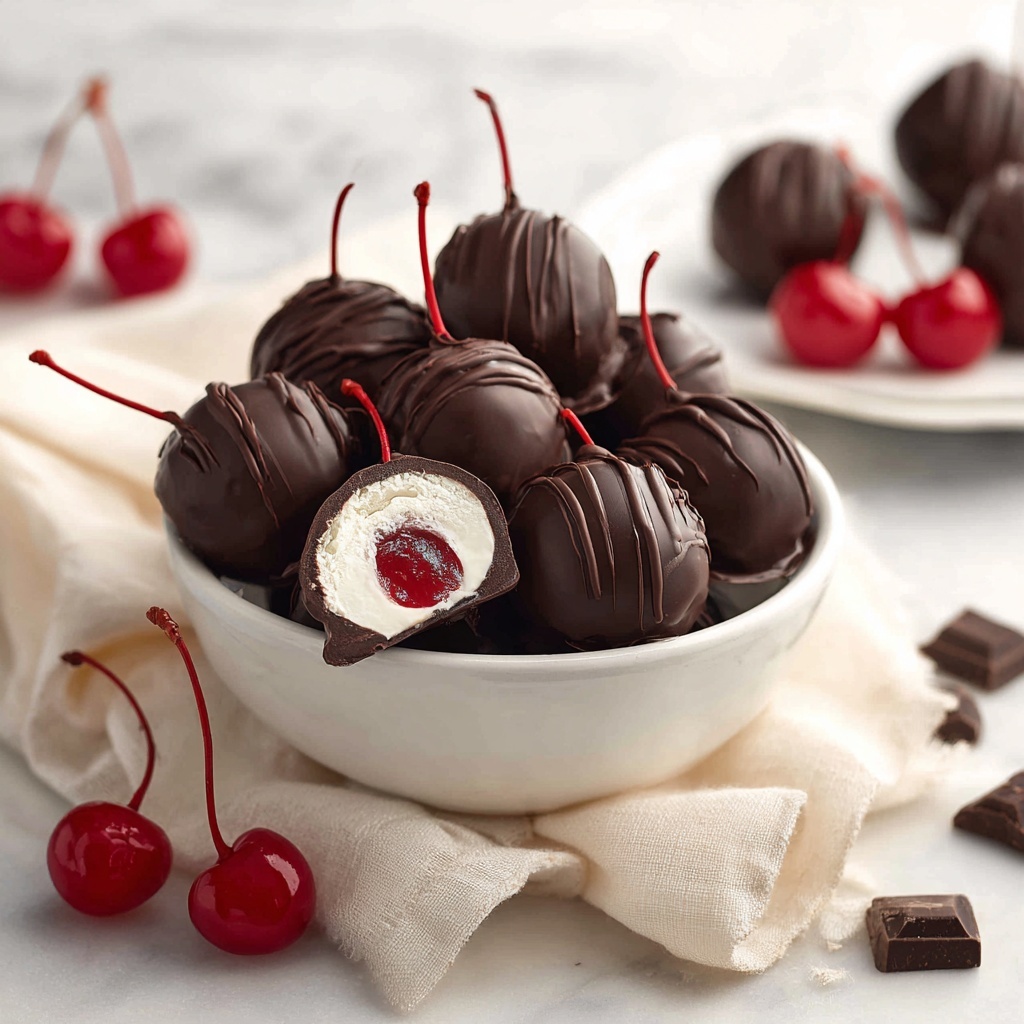 Chocolate-Covered Cherries Recipe - Recipe Image