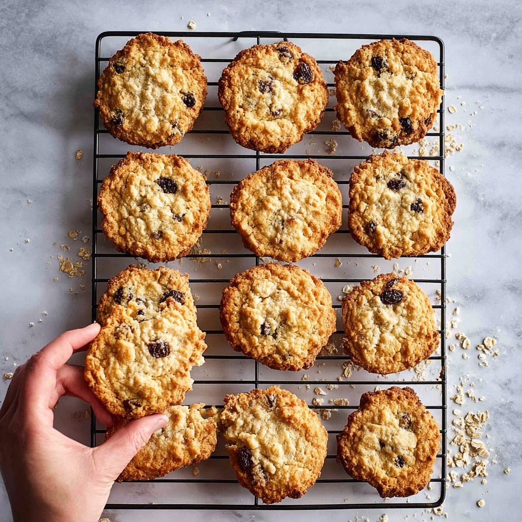 White Chocolate Cranberry Oatmeal Cookies Recipe - Recipe Image