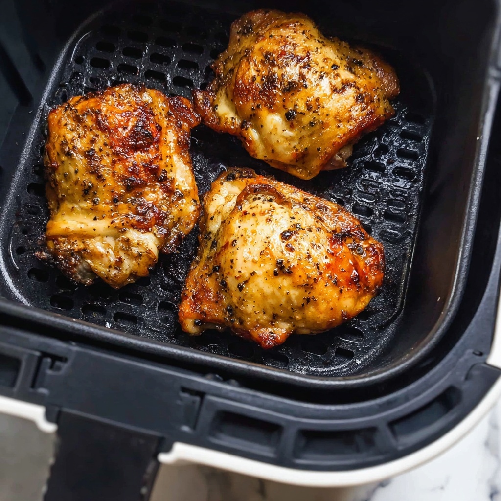 Air Fryer Chicken Thighs Recipe - Recipe Image