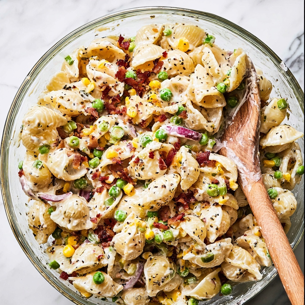 Bacon Ranch Pasta Salad Recipe - Recipe Image