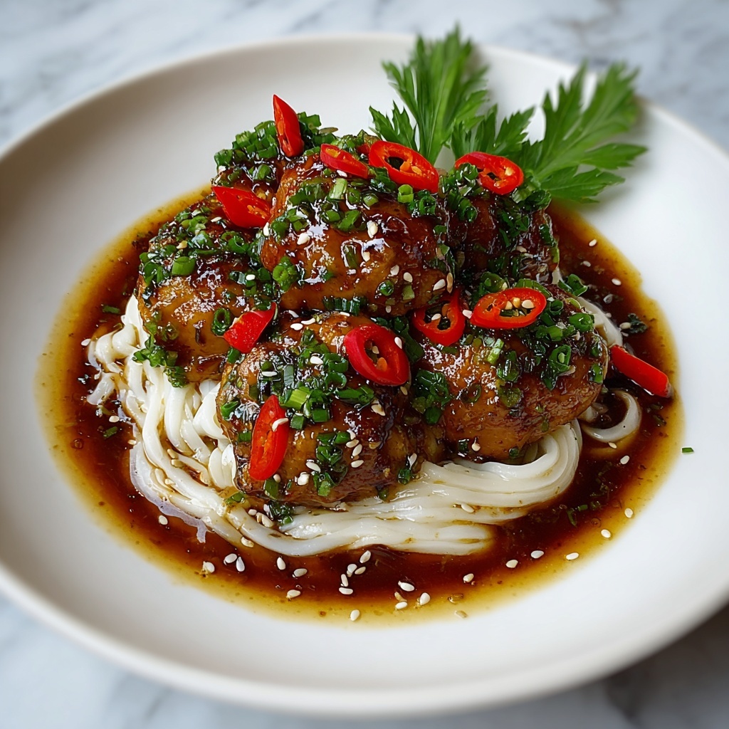 Zesty Spicy Ginger Chicken Recipe - Recipe Image