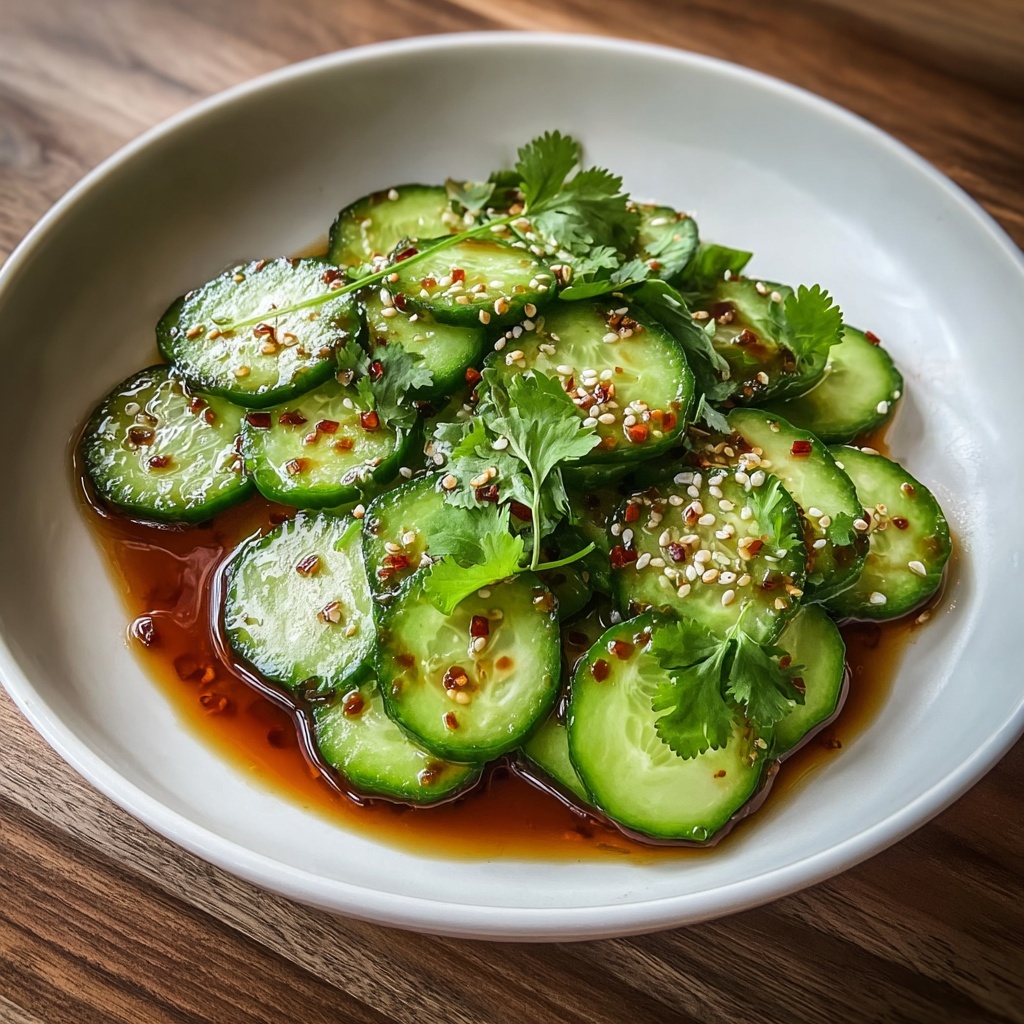 Asian Cucumber Salad Recipe - Recipe Image