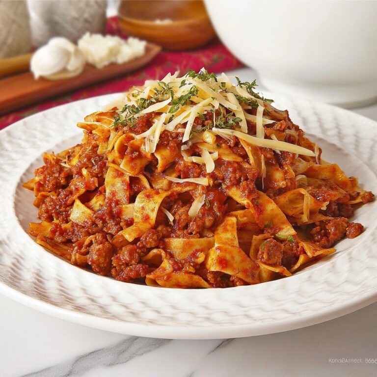 Instant Pot Fettuccine Bolognese Recipe