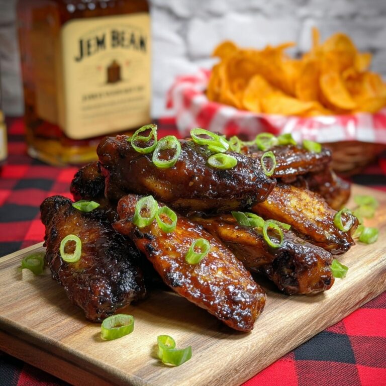 Kentucky Bourbon Chicken Wings Recipe