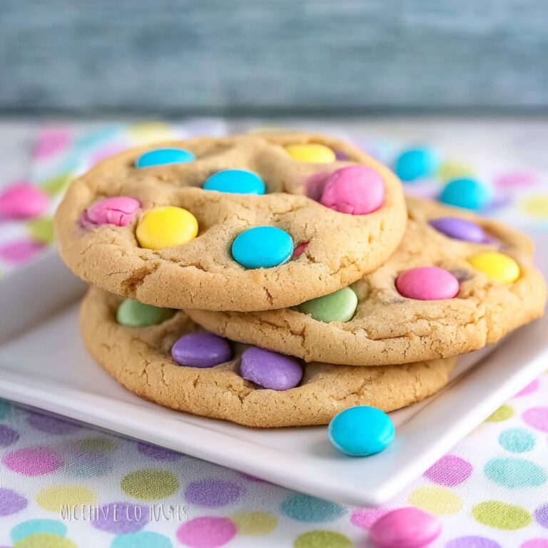 Easter M&M Cookies Recipe