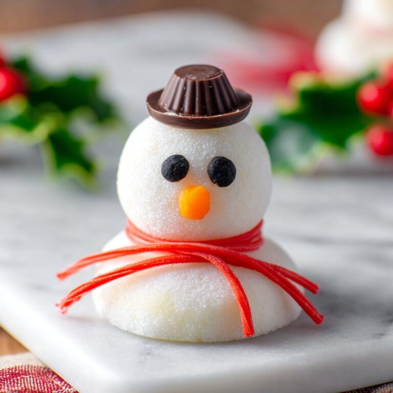 Snowman Truffles Recipe