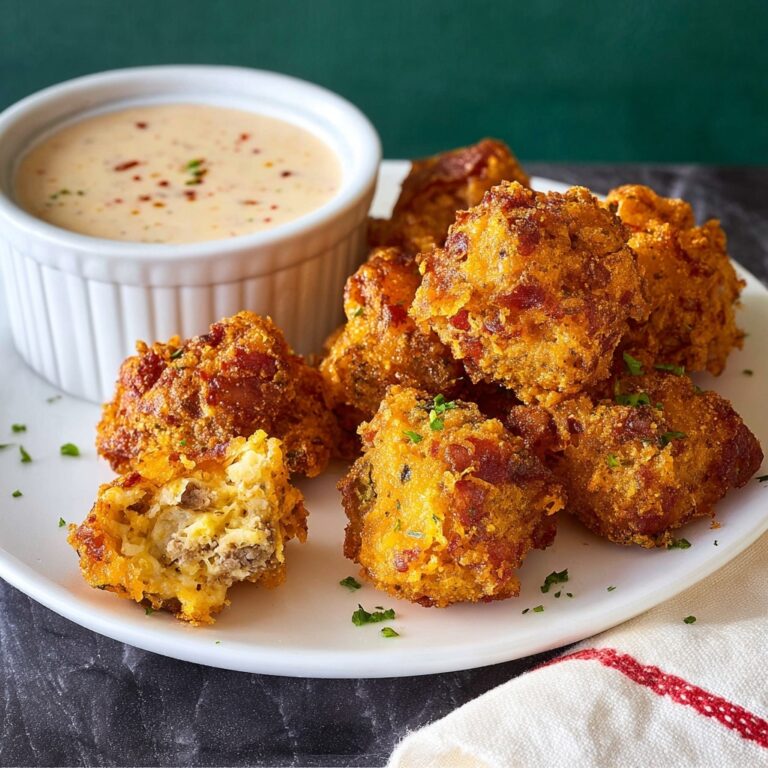 Cheddar Sausage Balls Recipe
