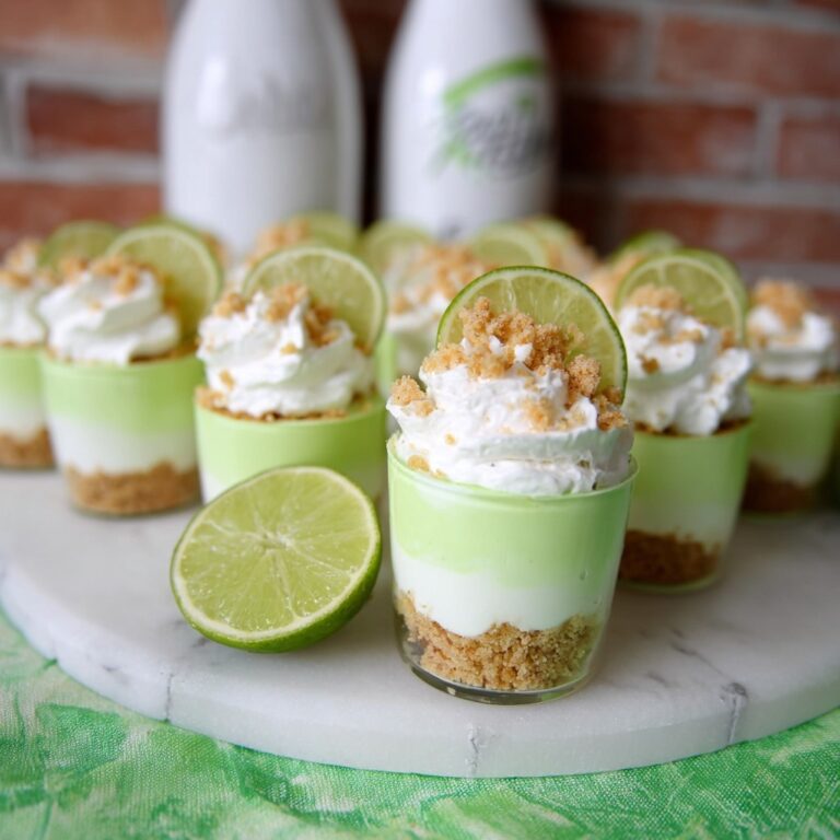 Key Lime Pie Pudding Shots Recipe