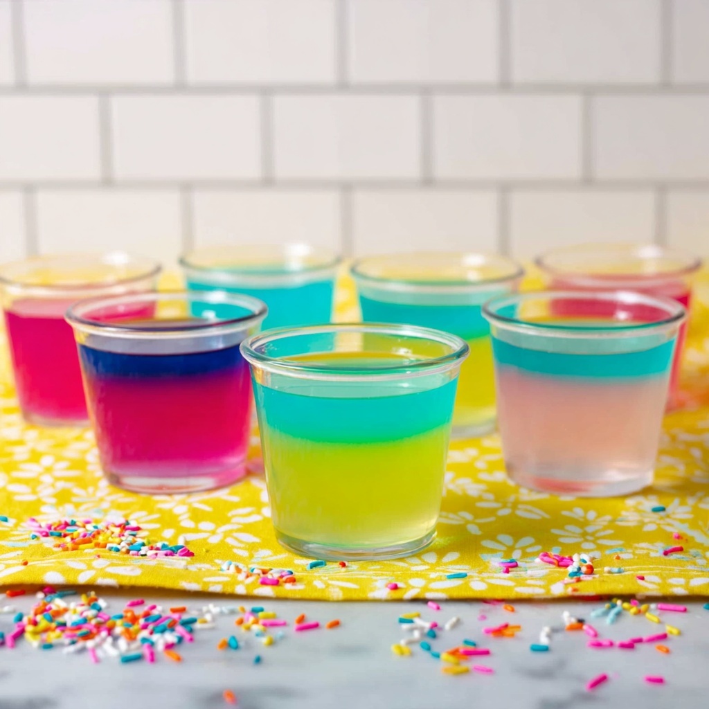 Tie-Dye Jello Shots Recipe - Recipe Image
