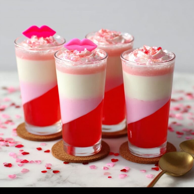 Valentine’s Day Jello Parfait Recipe