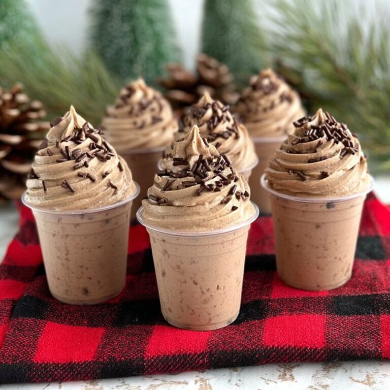 Chocolate Mocha Pudding Shots Recipe