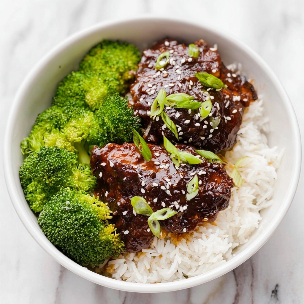 Honey Garlic Chicken Thighs (Slow Cooker) Recipe - Recipe Image