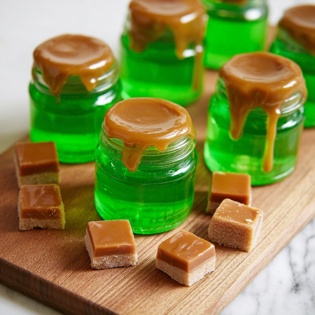 Caramel Apple Jello Shots Recipe - Recipe Image