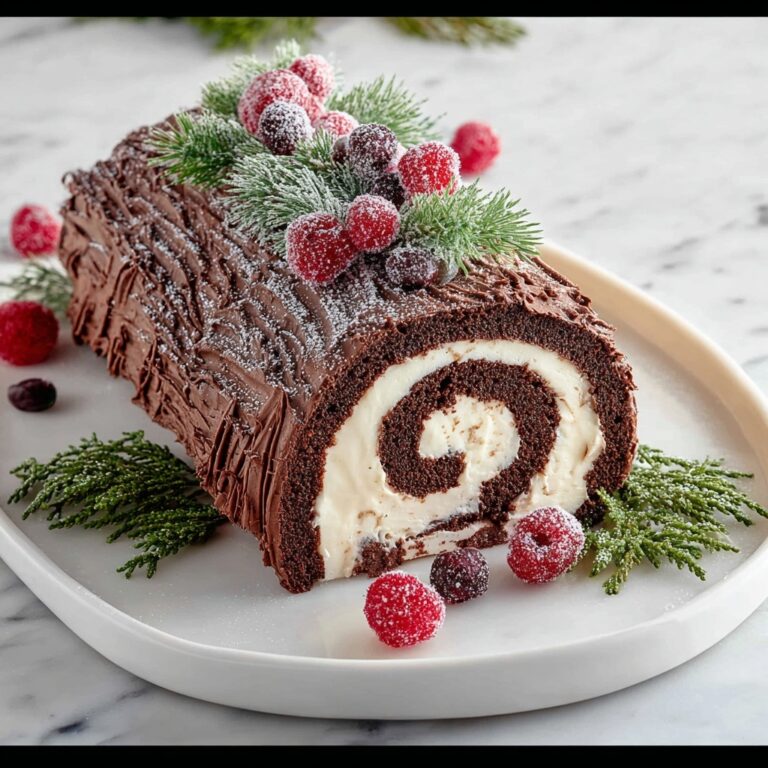 Yule Log Cake Recipe