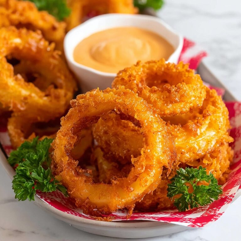 Extra Crispy Onion Rings Recipe