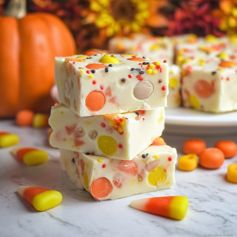 Candy Corn Fudge Recipe