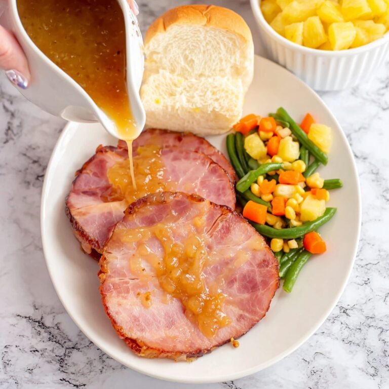 Pineapple Glaze for Baked Ham Recipe