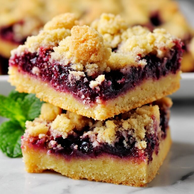 Blackberry Crumble Bars Recipe