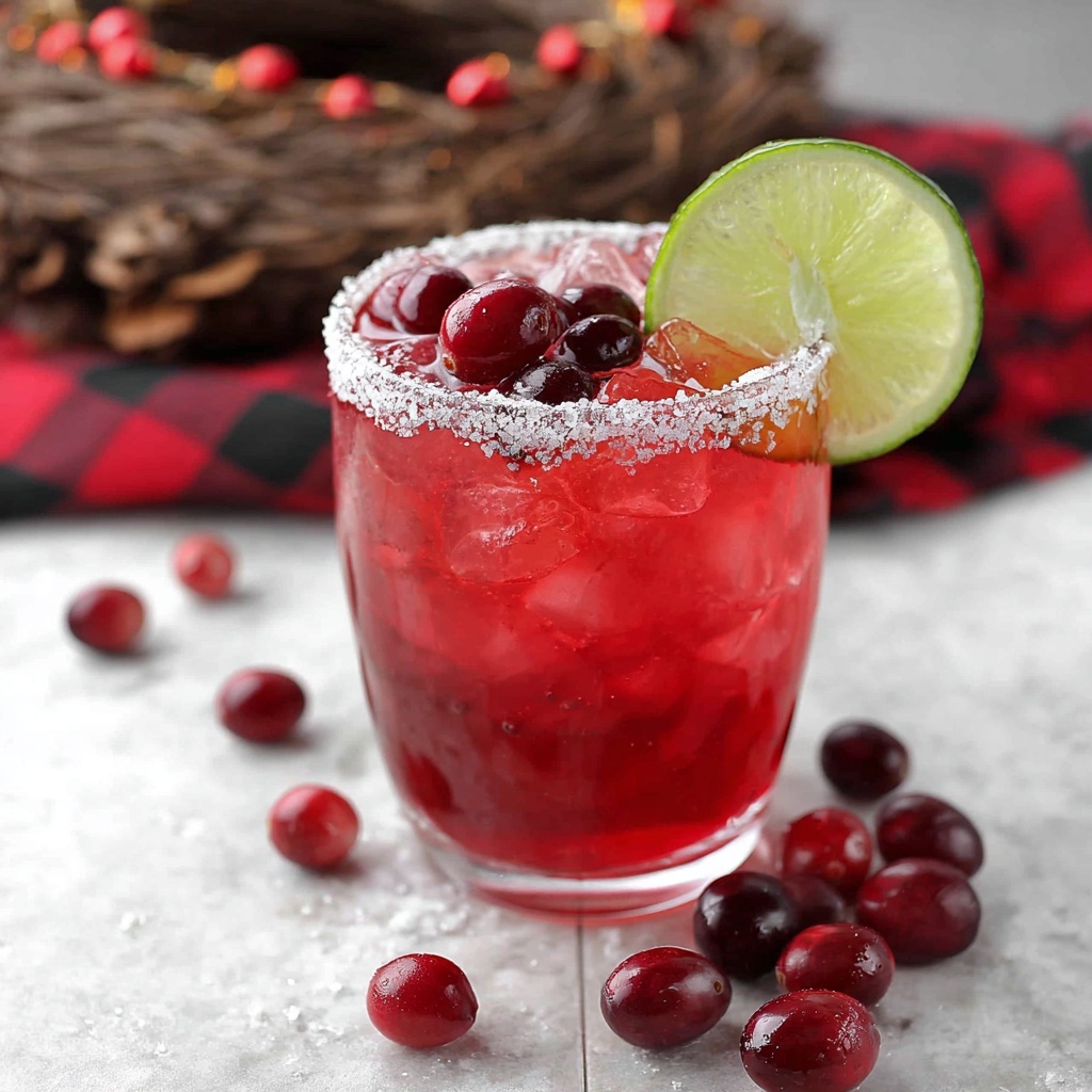 Christmas Margarita Recipe - Recipe Image