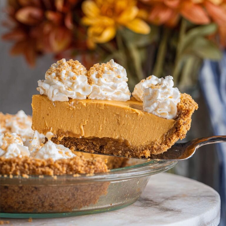 No Bake Pumpkin Pie Recipe