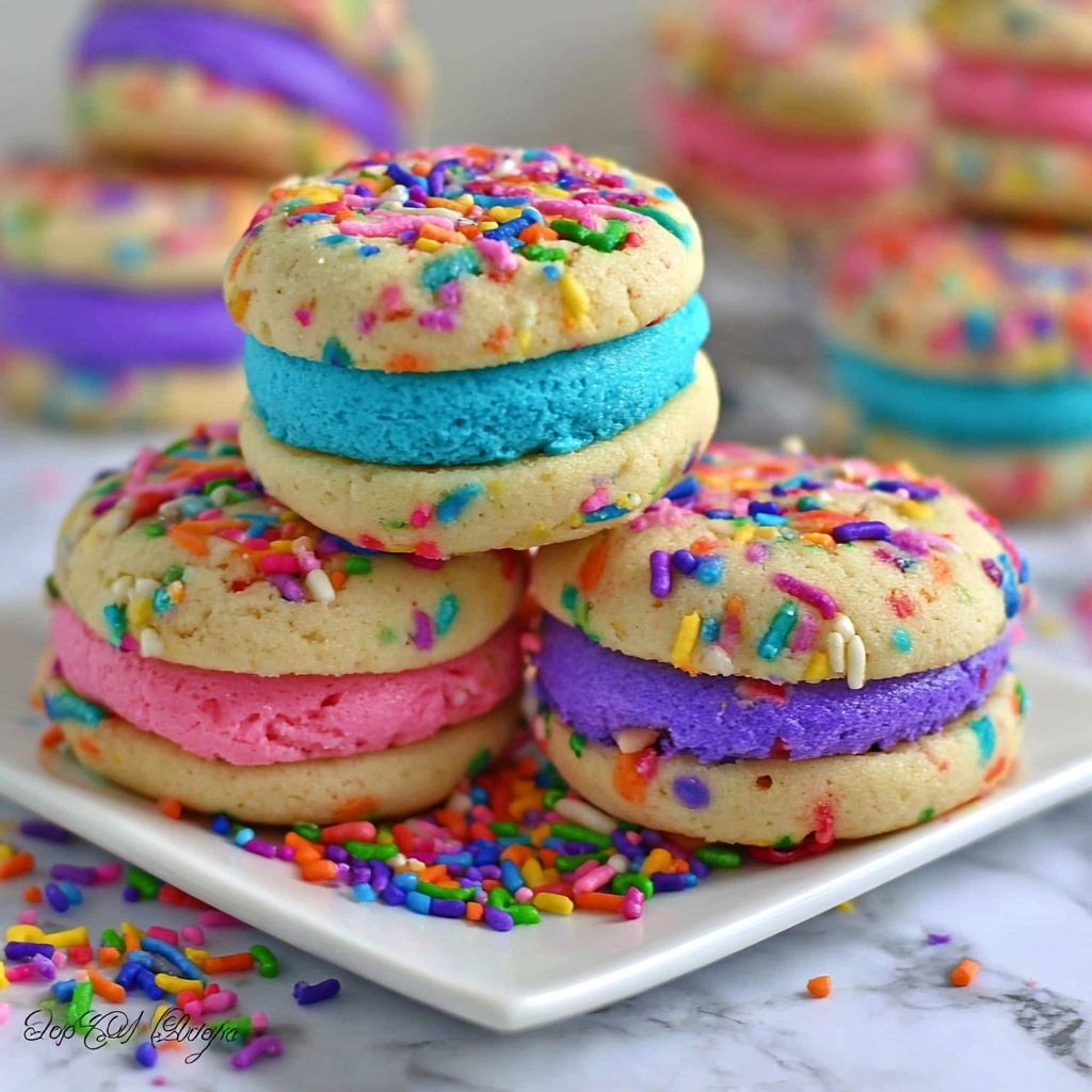 Unicorn Whoopie Pies Recipe - Recipe Image