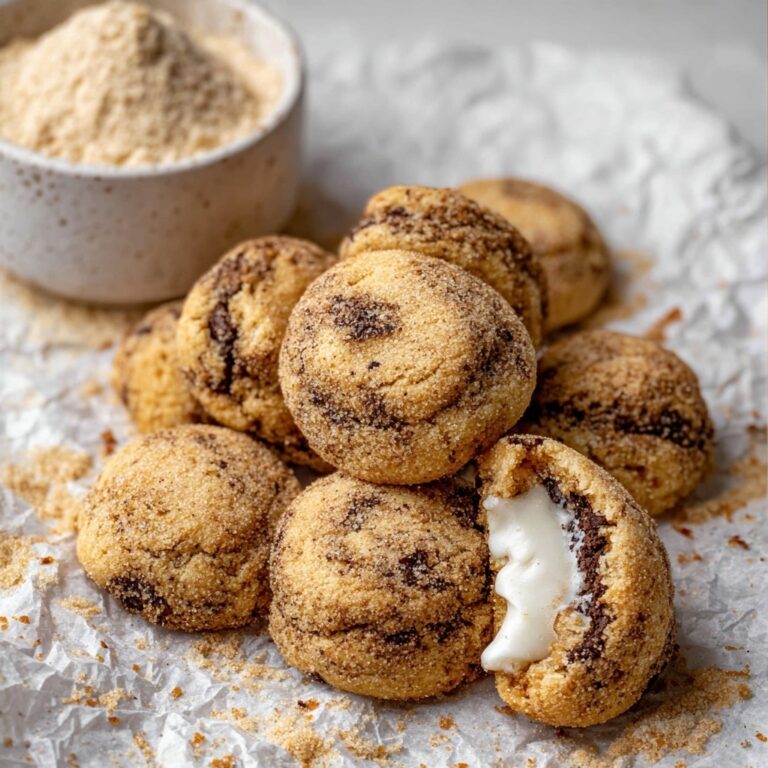 Sweet Potato Cookies with Marshmallows and Cinnamon Recipe