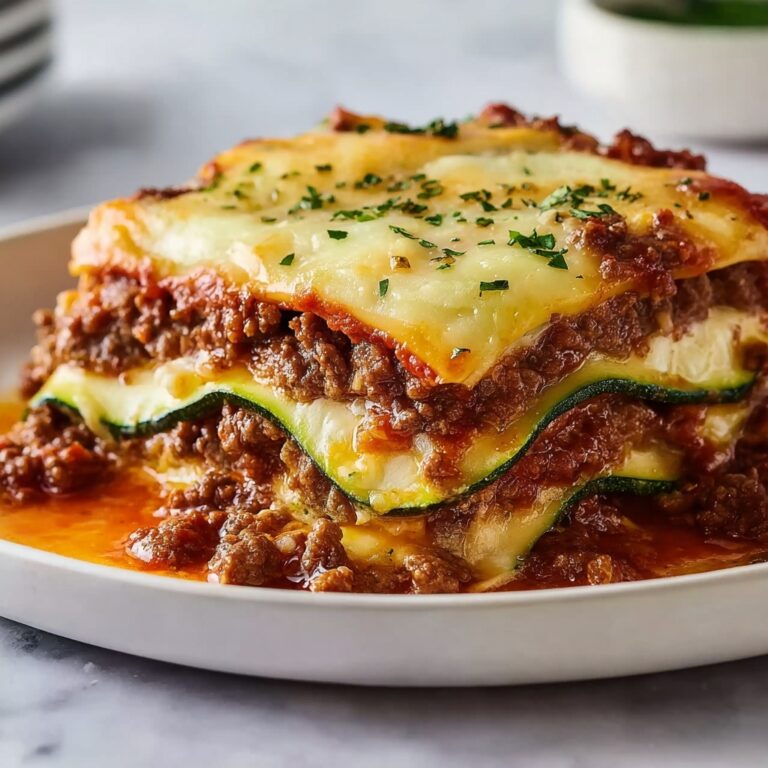 Irresistibly Savory: Ground Beef Zucchini Casserole Bliss Recipe