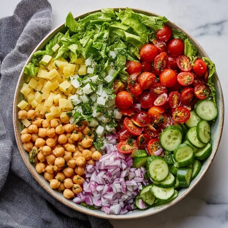 Bright & Fresh Mediterranean Chopped Salad for Easy Meal Prep Recipe