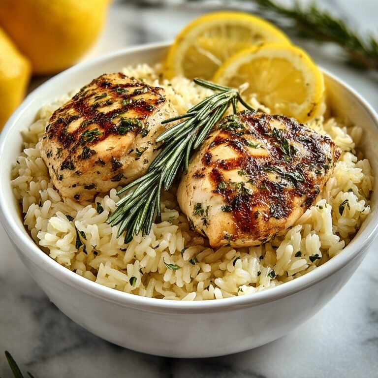 Delicious Slow Cooker Lemon Herb Chicken and Rice Delight Recipe