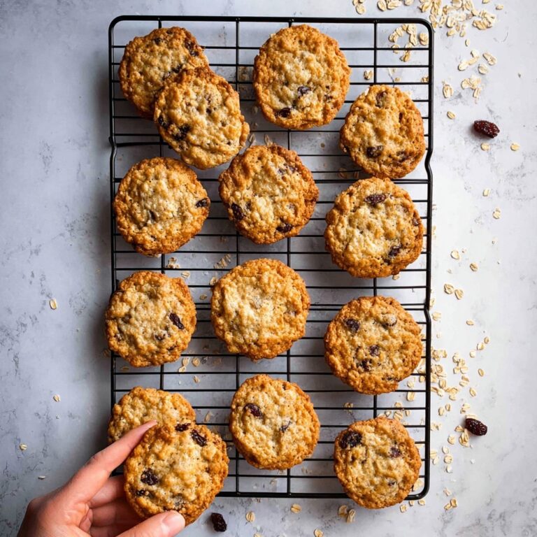 White Chocolate Cranberry Oatmeal Cookies Recipe