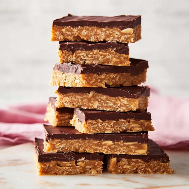 No Bake Chocolate Peanut Butter Bars Recipe