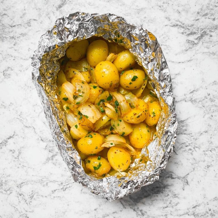 Cheesy Campfire Potatoes Recipe