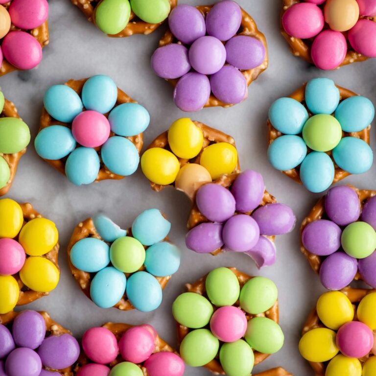 Flower Pretzel Bites Recipe
