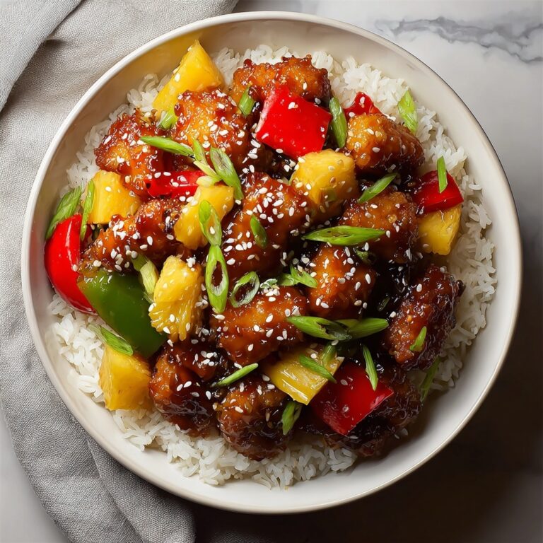 Oven-Baked Sweet and Sour Chicken Recipe