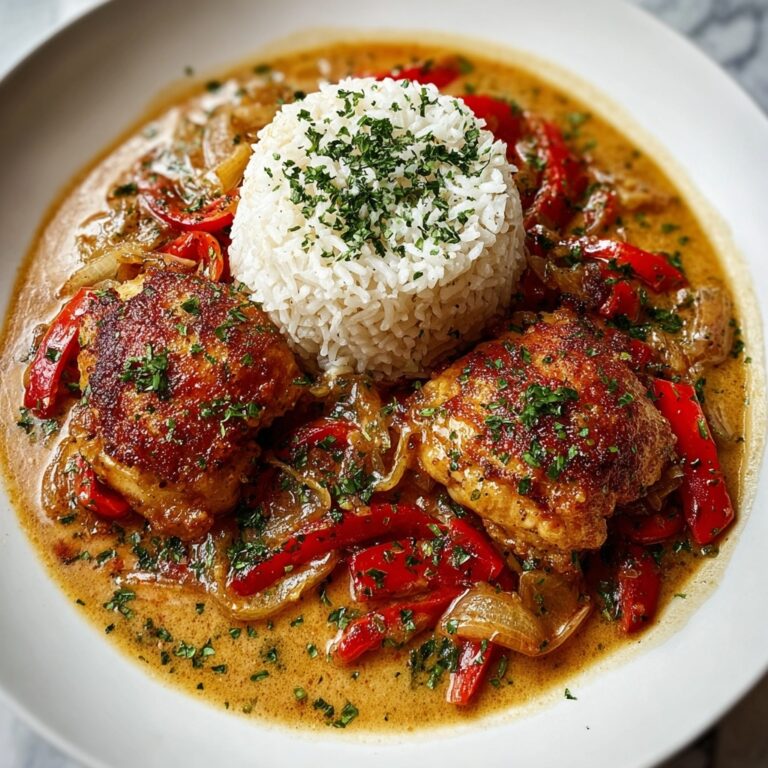Smothered Chicken and Rice Recipe