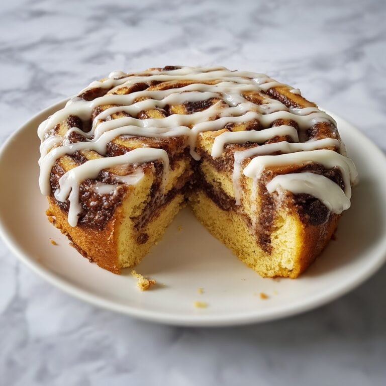 Cinnamon Roll Coffee Cake Recipe