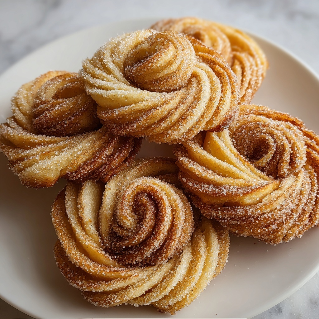 Warm Cinnamon Sugar Churro Cruffins Recipe - Recipe Image