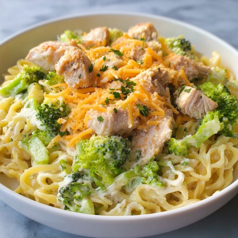 Wholesome Chicken Broccoli Alfredo Bake Recipe