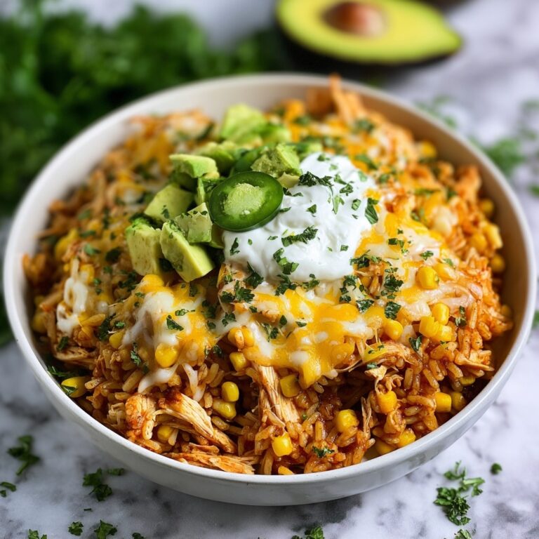 Chicken Enchilada Rice Casserole Recipe