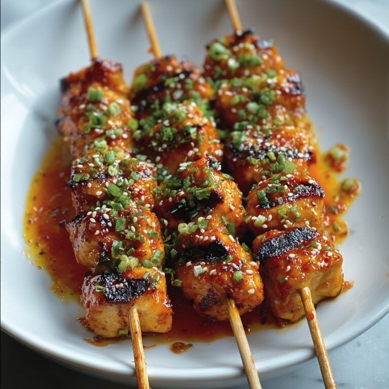 Bang Bang Chicken Skewers Recipe