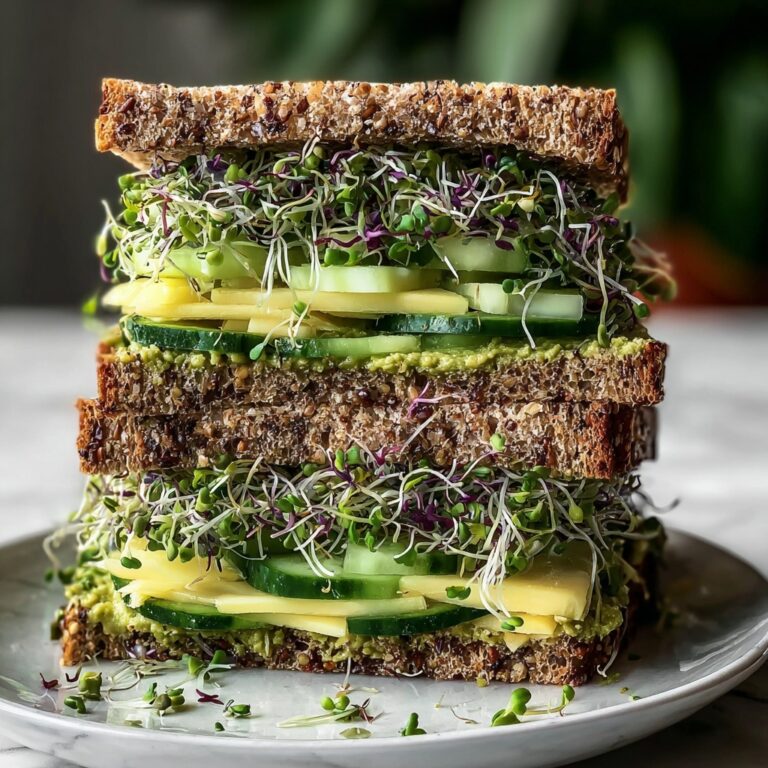 Green Goddess Sandwich with Avocado, Spinach, and Feta Recipe